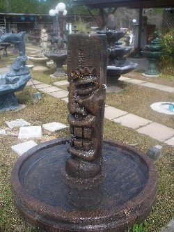 Tiki Water Fountain